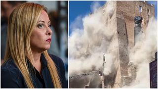 VIDEO Zi de doliu la Roma în memoria muncitorului român ucis de dărâmături. Prima reacție a premierul Italiei după tragedie