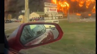 Avionul prăbușit a făcut prăpăd la sol