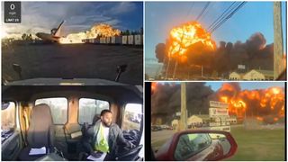 Avionul prăbușit a făcut ravagii la sol