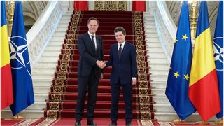 VIDEO Șeful NATO în România. Mark Rutte, primit de președintele Nicușor Dan la Cotroceni. "Vom aduce capacități militare suplimentare pentru Santinela Estică"