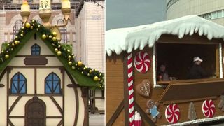 VIDEO Craiova aduce zăpada artificială la Târgul de Crăciun. Ce soluție inedită s-a găsit în lipsa ninsorilor