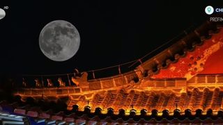 VIDEO „Superluna Castorului”, cea mai strălucitoare din an