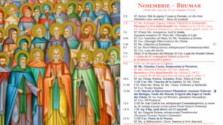 Ce sărbătoare este în Calendarul ortodox pe 7 noiembrie 2025, în Ajunul Sfinților Mihail și Gavril?