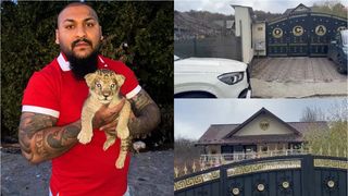 VIDEO Primele imagini de la casa manelistului Dani Mocanu, vizitat de poliție să-l ducă după gratii. Ce surpriză au avut oamenii legii