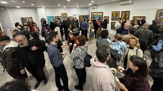 La ceremonia de deschidere au participat &icirc;nalți reprezentanți ai instituțiilor publice din Rom&acirc;nia, artiști, academicieni și numeroși iubitori ai artei.