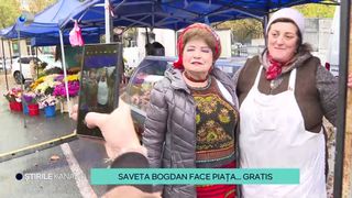 VIDEO Saveta Bogdan face piața gratis