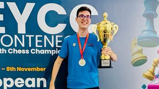 Vladimir Cnejev – locul 2 la U18 Open