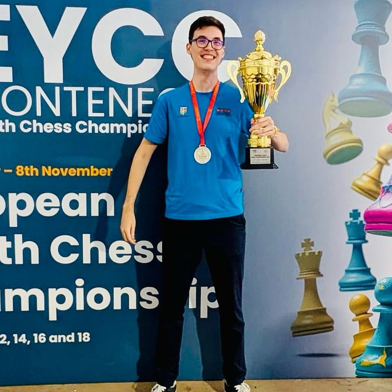 Vladimir Cnejev – locul 2 la U18 Open