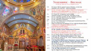 Ce sărbătoare este în Calendarul Ortodox pe 10 noiembrie 2025?