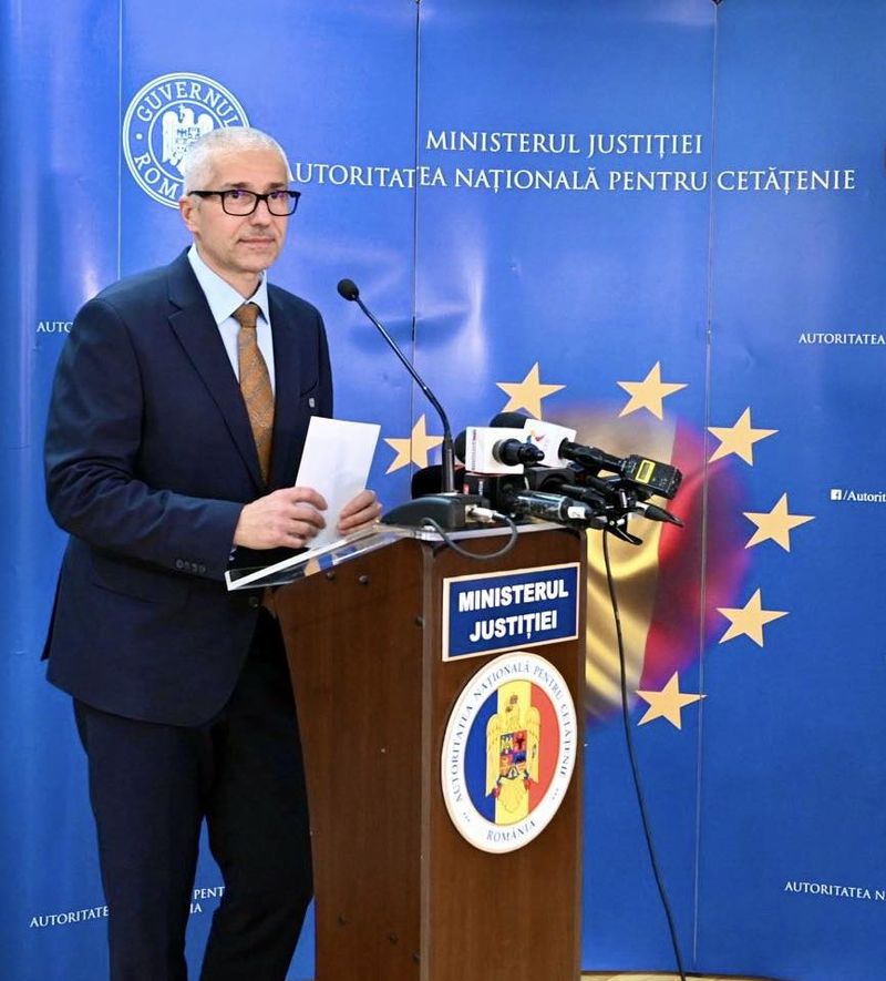 Radu Marinescu, ministrul Justiției