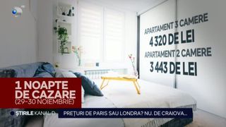 VIDEO Prețurile explozive la cazare marchează deschiderea Târgului de Crăciun din Craiova. Cât costă un apartament sau o cameră la hotel în perioada evenimentului