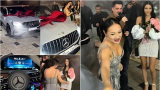 VIDEO "Am o singură fetiță, înțelegeți? Am o singură fetiță". Bolid de lux de 80.000 de euro, cadoul de majorat făcut fetei sale de un primar din Argeș