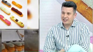VIDEO „Toți sunt sceptici la început”. Eclerul cu borș, desertul momentului
