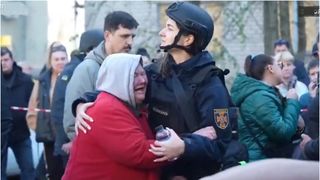 Mama unui soldat căzut pe frontul din Zaporojie&nbsp;