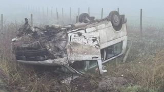 Accident cu cinci victime la Constanța. Microbuzul în care se aflau mai multe persoane s-a răsturnat