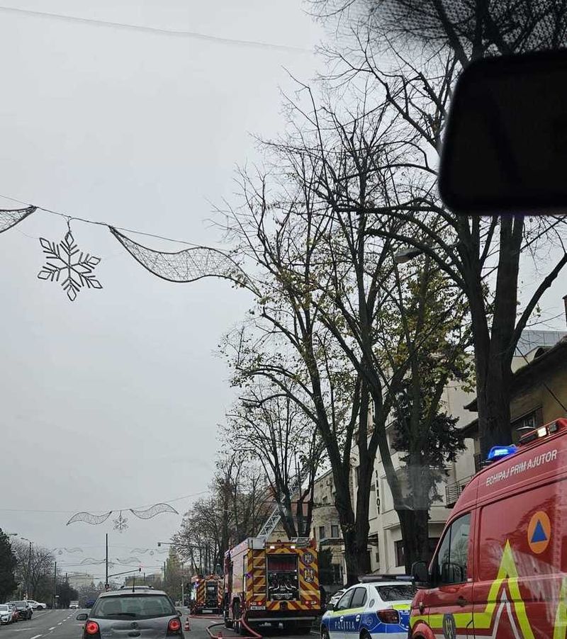 incendiu hotel, timisoara 