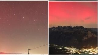 VIDEO Aurora boreală, vizibilă până în România