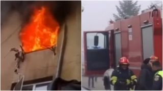 VIDEO &bdquo;Am țipat și am sunat la 112&rdquo; Mărturii sf&acirc;șietoare după explozia de la un bloc din Balș: 15 locuințe distruse și două persoane grav rănite. Ce au descoperit pompierii