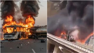 Doar un singur credincios a scăpat din incendiul devastator