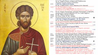 Ce sărbătoare este &icirc;n Calendarul Ortodox pe 18 noiembrie 2025?