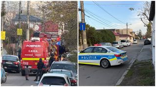 Alertă &icirc;n Constanța! O mașină a intrat &icirc;ntr-o conductă de gaz. Liceul de Marină, evacuat de urgență