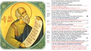 Ce sărbătoare este &icirc;n Calendarul Ortodox pe 19 noiembrie 2025
