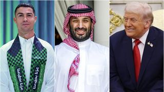 VIDEO Ronaldo, primit de Trump la Casa Albă împreună cu prințul saudit Mohammed bin Salman