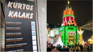 Cât costă un Kürtőskalács la Târgul de Crăciun din Craiova în 2025 — şi ce altceva poți descoperi acolo