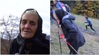 VIDEO „A făcut-o pentru ea”. Eugenia Cotinghiu, bunica de 84 de ani care a participat la un concurs de alergare montană