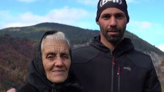 Eugenia Cotinghiu și nepotul său, Viorel Pălici