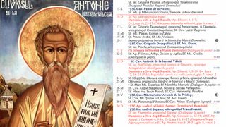 Ce sărbătoare este în Calendarul ortodox pe 23 noiembrie 2025?