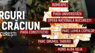 VIDEO Capitala se &icirc;ntrece &icirc;n t&acirc;rguri de Crăciun. Ce &icirc;i așteaptă pe bucureșteni &icirc;n această iarnă 