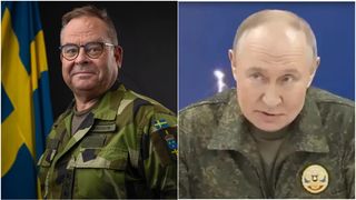 Șeful armatei suedeze, generalul Michael Claesson