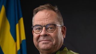 Șeful armatei suedeze, generalul Michael Claesson,