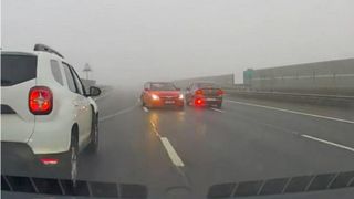 Pericol pe autostrada A3 șofer din Prahova, filmat în timp ce circula pe contrasens