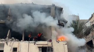 Israelul a atacat iar Fâșia Gaza