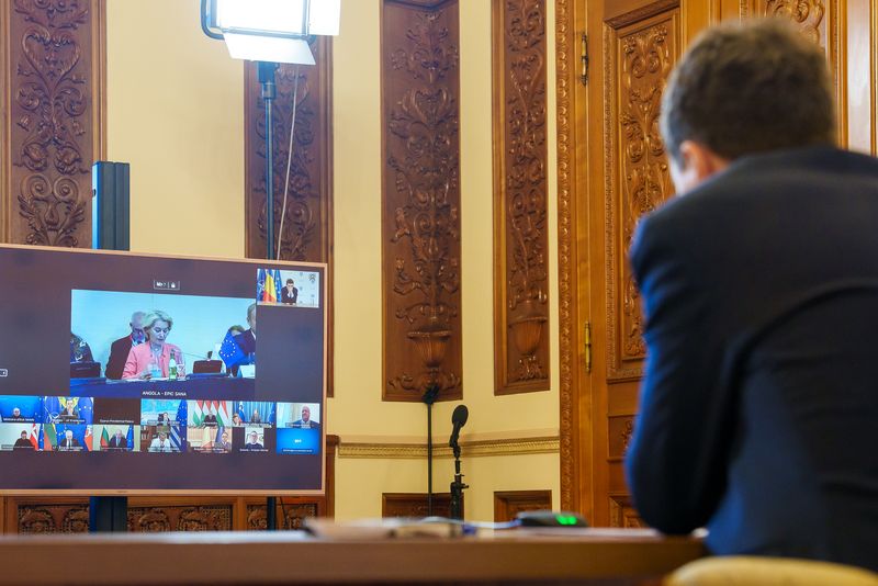 Preşedintele Nicuşor Dan, la reuniunea extraordinară a liderilor UE privind Ucraina din 24 noiembrie 2025