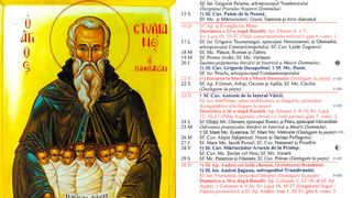 Ce sărbătoare este în Calendarul ortodox pe 26 noiembrie 2025?