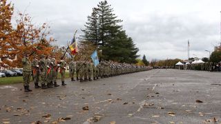 Depunerea de jurăm&acirc;nt de la Școala Militară din Sibiu