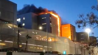 incendiu spital, spania 