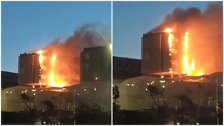 VIDEO Clipe de groază într-un spital din Spania. Un incendiu puternic a cuprins unitatea medicală și mai multe etaje au fost afectate