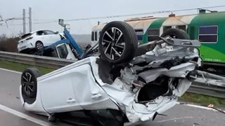 accident grav, tren, italia 