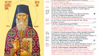Ce sărbătoare este în Calendarul ortodox pe 28 noiembrie 2025?