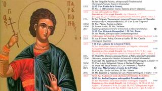 Sărbătoare 29 noiembrie 2025: Sfântul Paramon