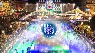 VIDEO Târgul de Crăciun din Craiova, cel mai frumos din Europa