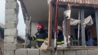 explozie ramnicu valcea, barbat ars