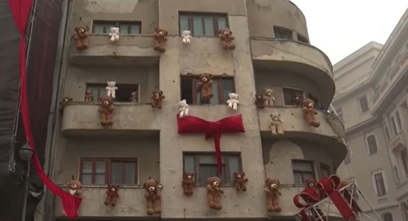 Decorațiunile de Crăciun din Constanța