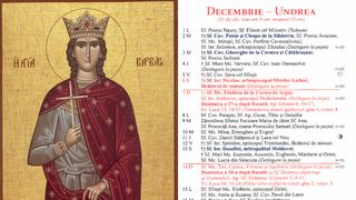 Ce sărbătoare este în Calendarul ortodox pe 4 decembrie 2025?
