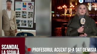 VIDEO Anchetă la o școală din Timișoara. Profesor acuzat că ar fi avut o relație amoroasă cu o elevă de 15 ani
