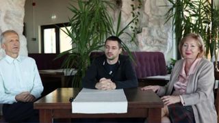 Darius M&acirc;rza și părinții săi